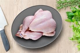 Chicken with skin