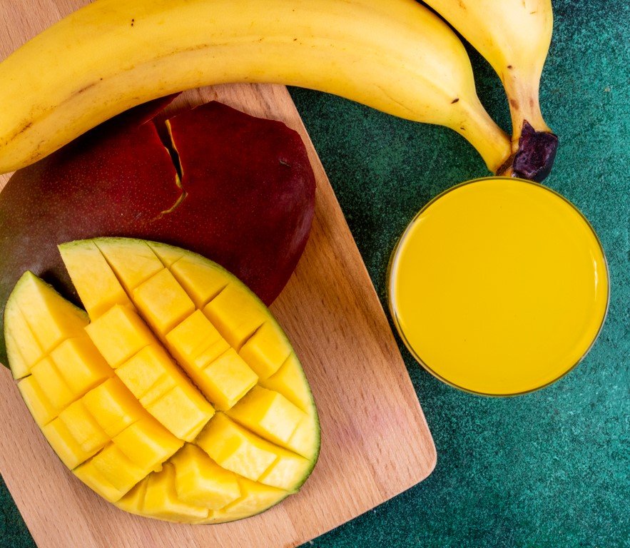 Fat Burning Smoothie (Juice Cuts)-300g : Banana + Mango + Ginger