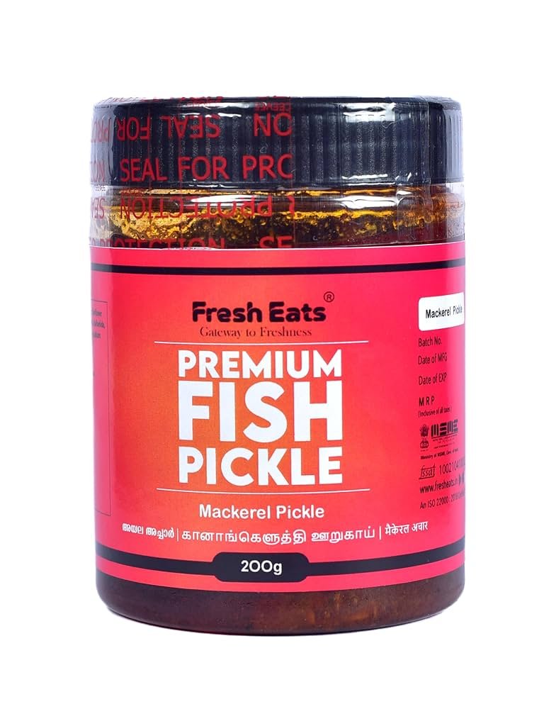 Premium Mackerel Fish Pickle 200g